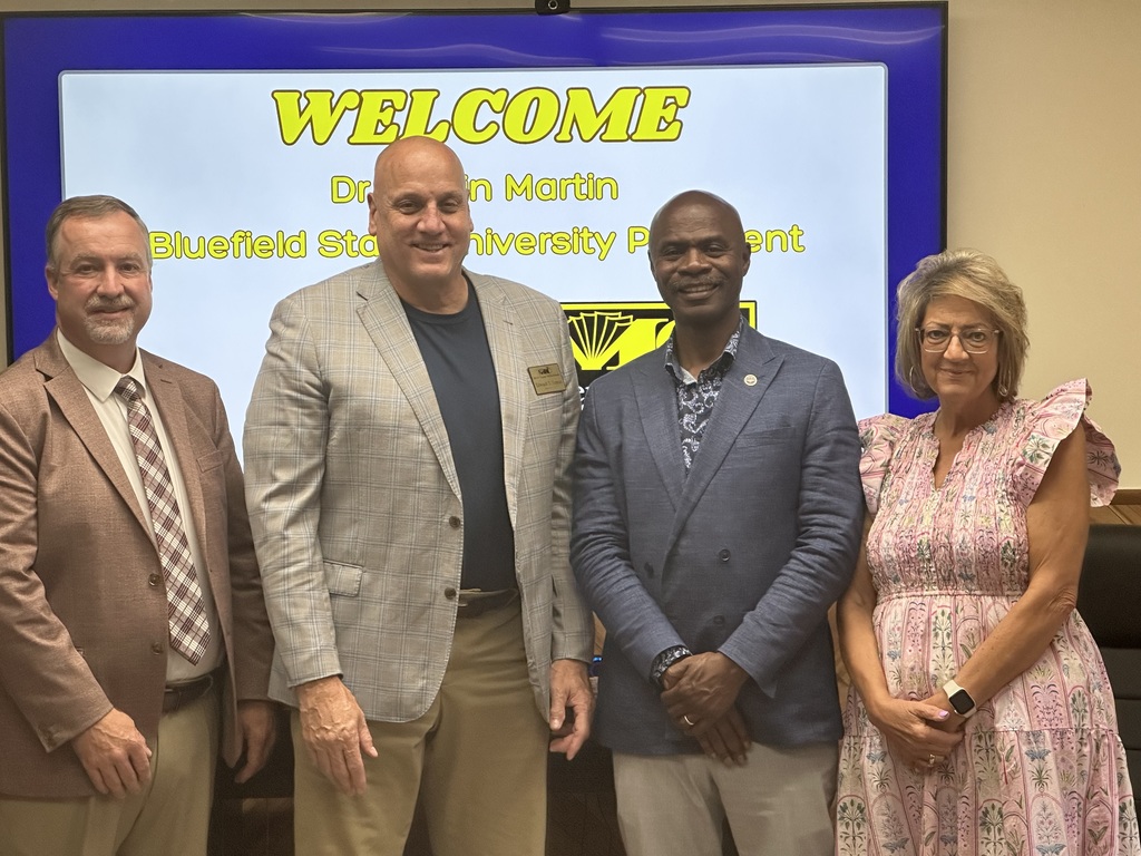 Superintendents with Dr. Darrin Martin from BSU