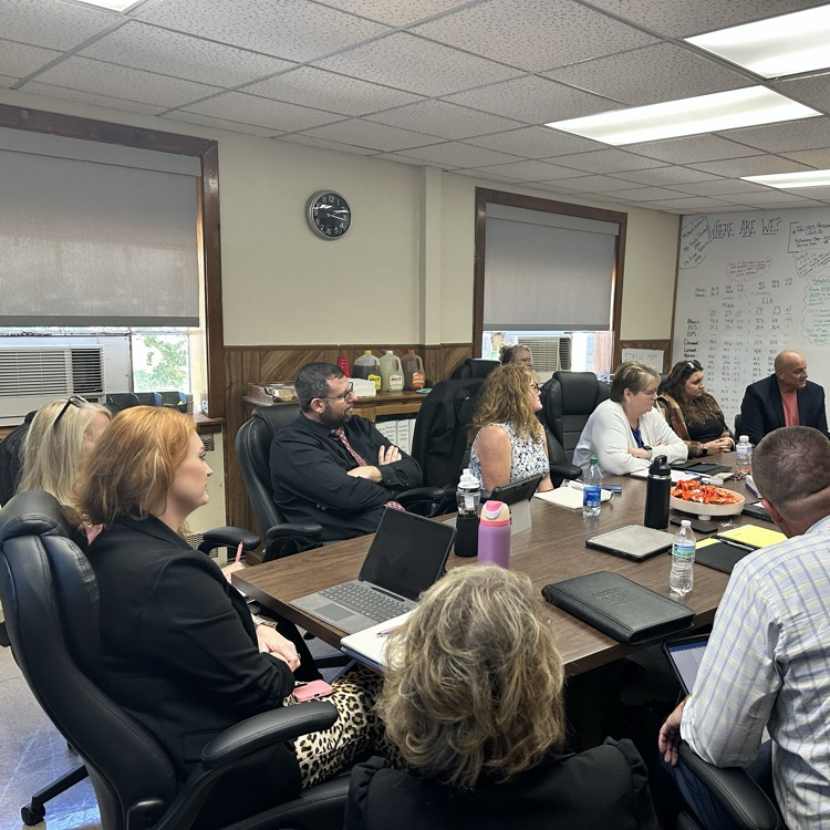 Steve Paine visit with secondary principals