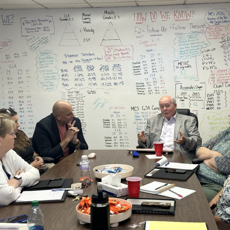 Steve Paine visit with secondary principals