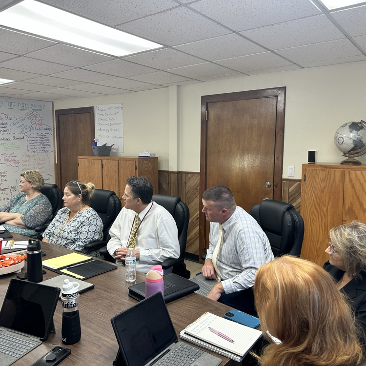 Steve Paine visit with secondary principals