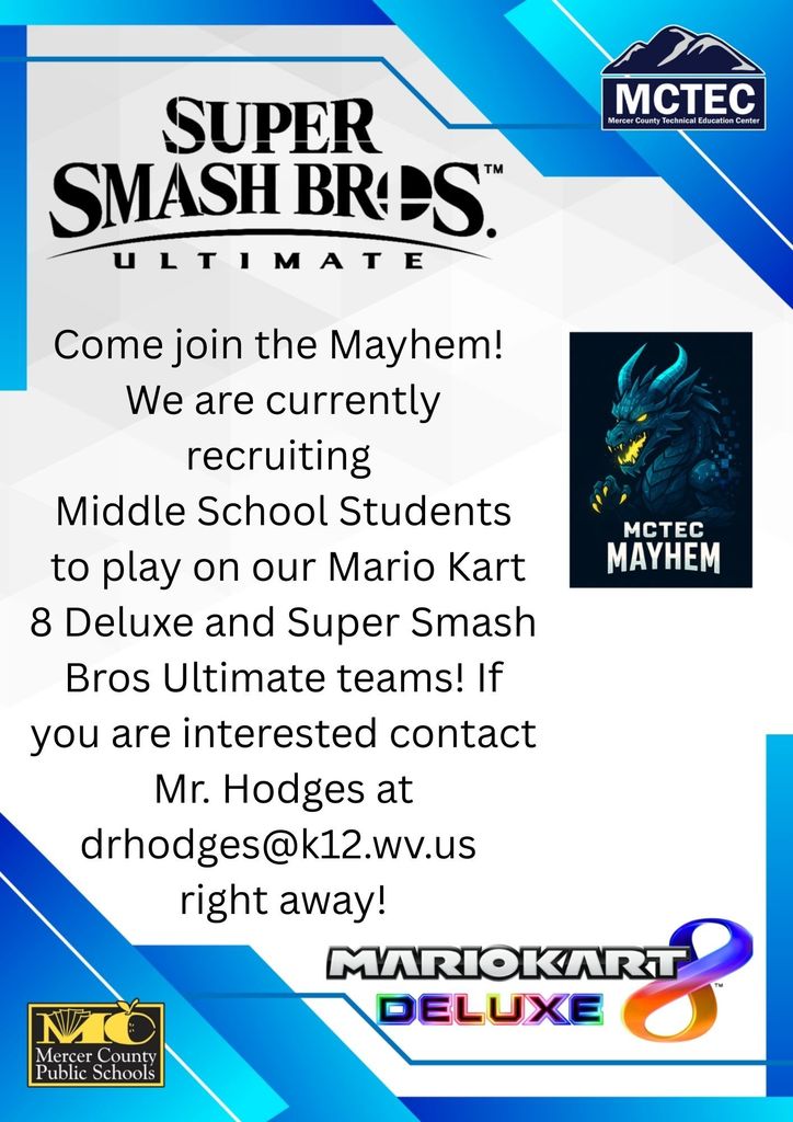 MCTEC eSports Flyer