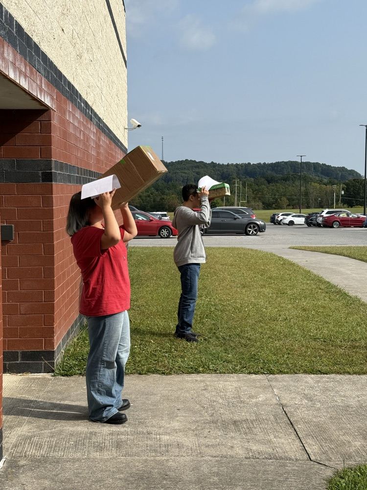 using a pinhole camera