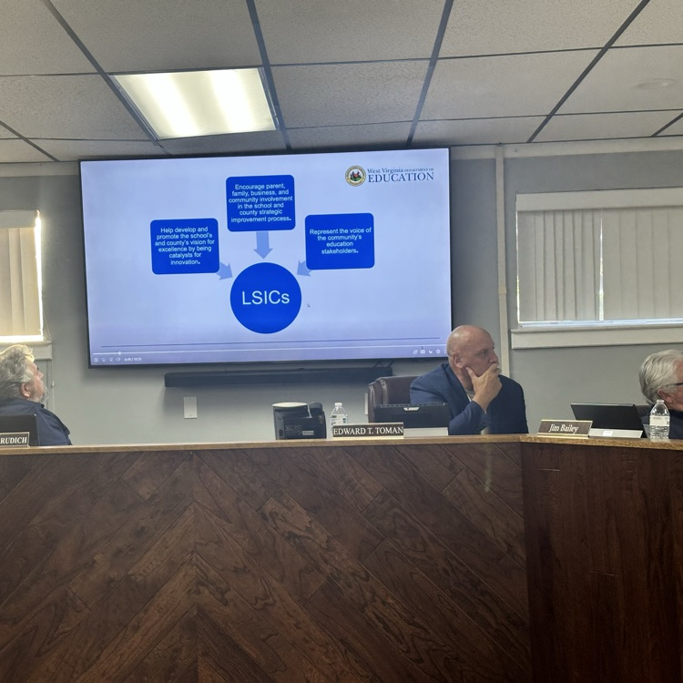 board members watching LSIC TRAINING video