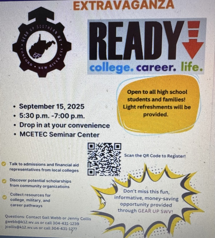 Gear up college careers and life flyer