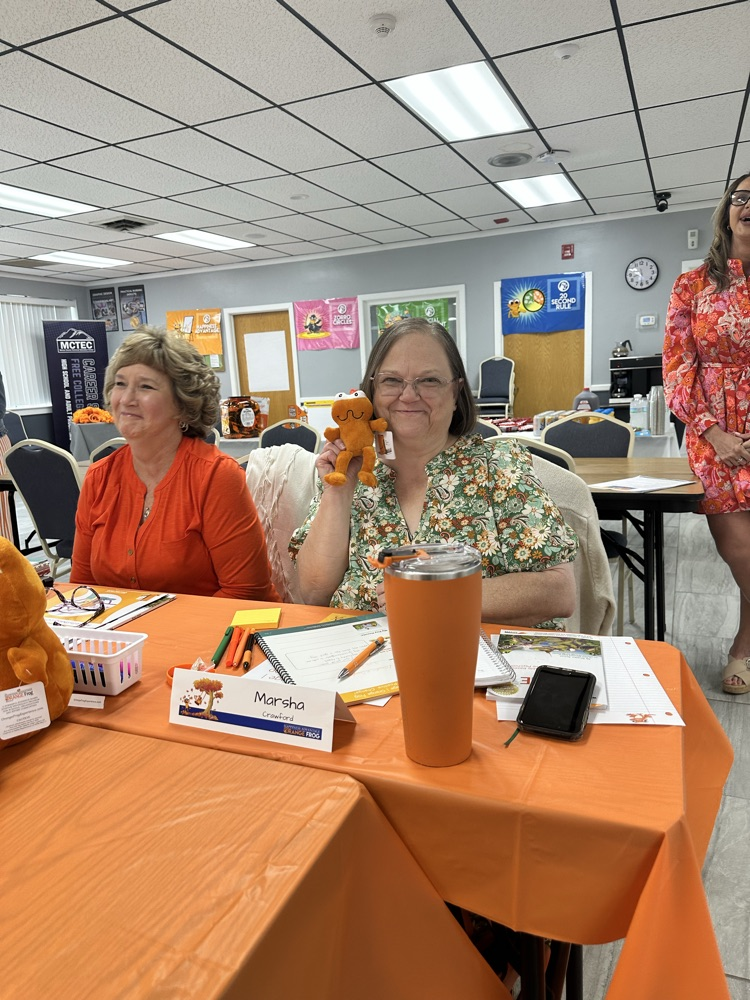 orange Frog training Sept 17, 2025