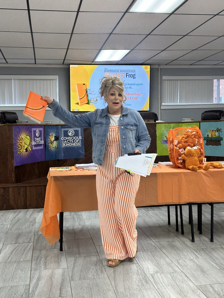 orange Frog training Sept 17, 2025