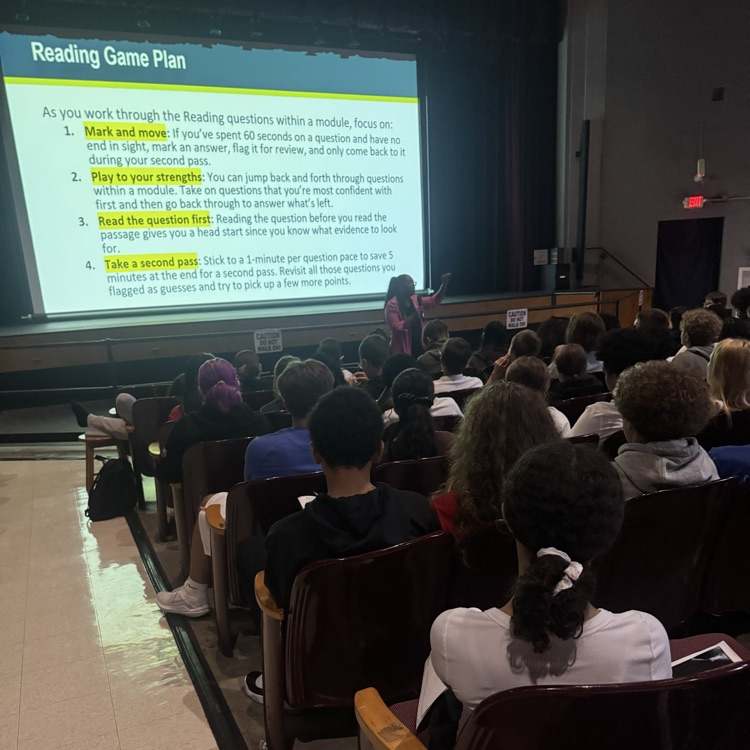 SAT Bootcamp at Bluefield High 