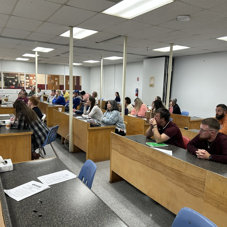 wellness training for health and PE teachers on staff development day