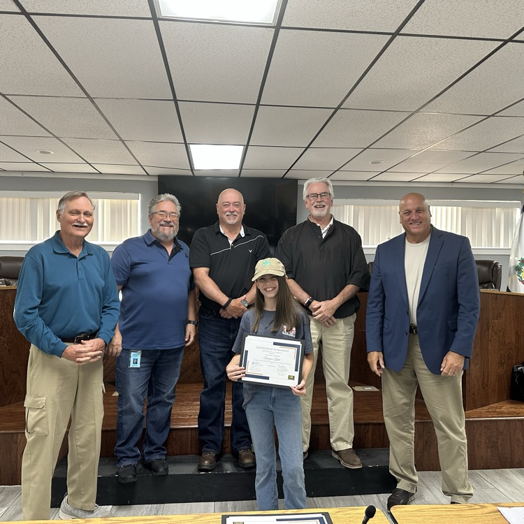 Board Recognizes for October 13, 2025 BOE meeting