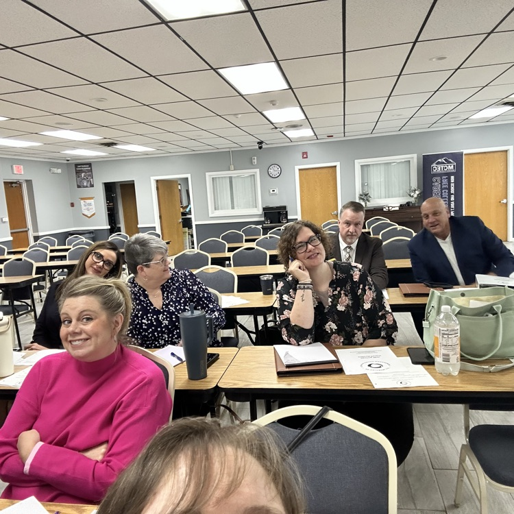 Mike McClanahan training for central office staff on October 21st. 
