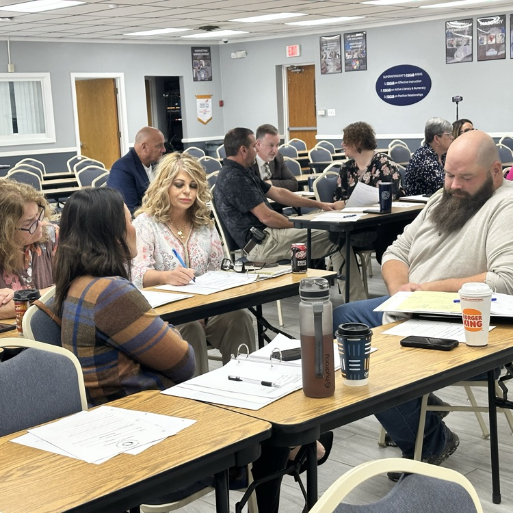 Mike McClanahan training for central office staff on October 21st. 