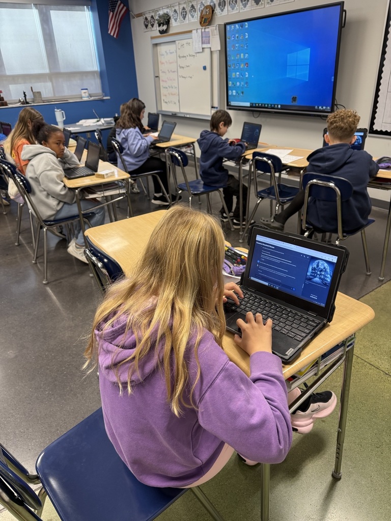 Students in 5th grade participated in a School AI lesson where they practiced proper comma placement through a fun Haunted House Escape Room activity. They had a blast and absolutely loved using School AI!