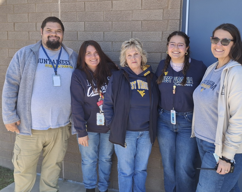 Mountain Valley staff showing their team spirit