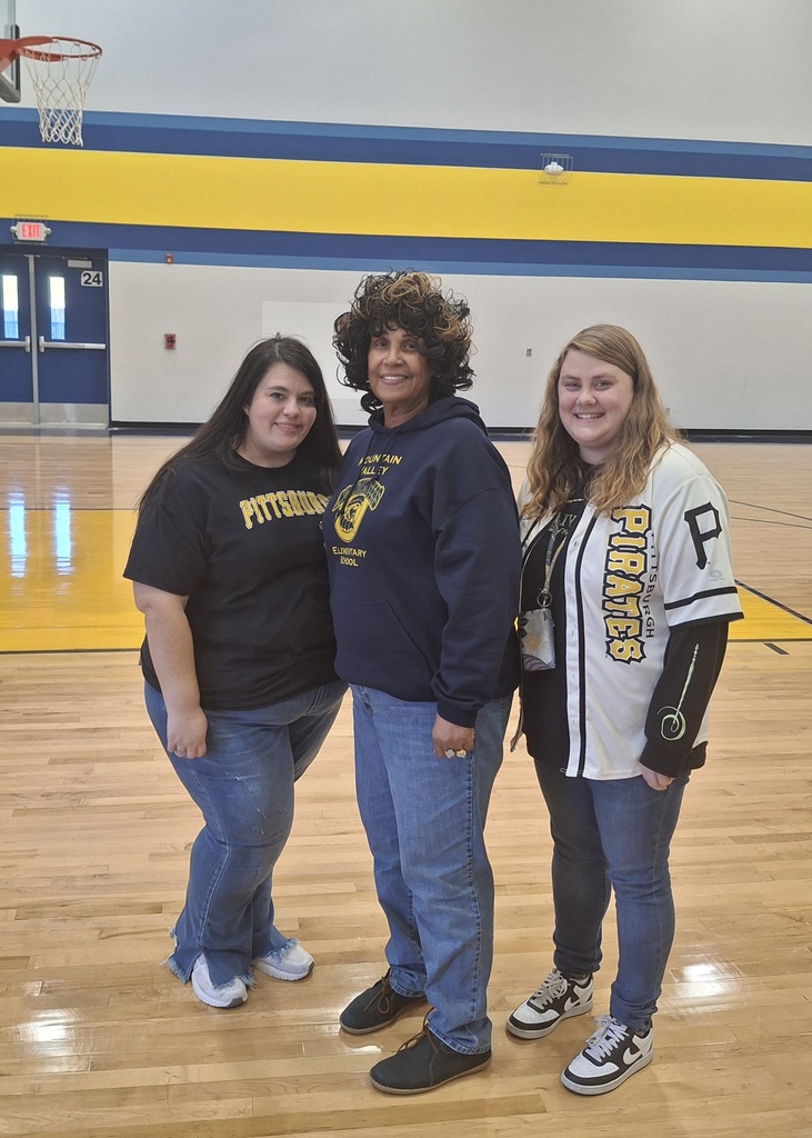 Mountain Valley staff showing their team spirit