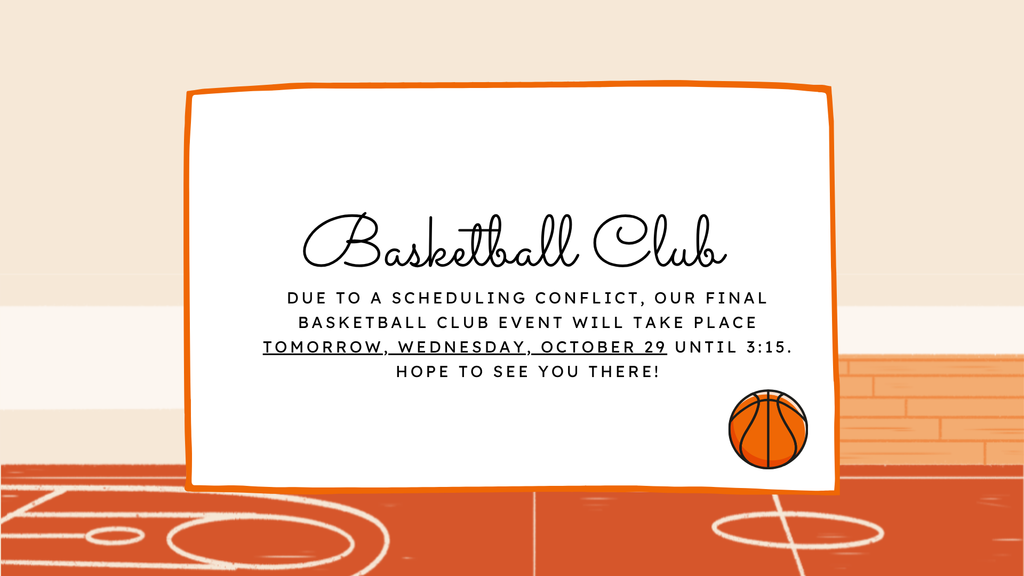 Basketball Club update