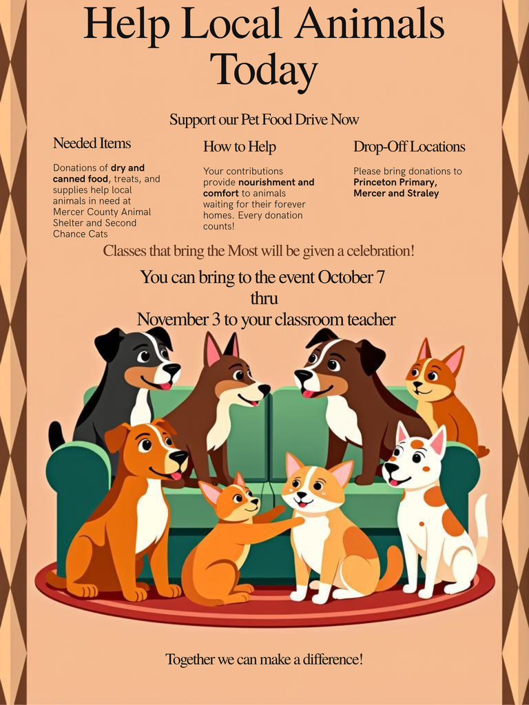 animal shelter flyer