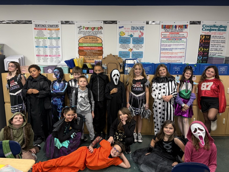 Fourth grade had a blast this Halloween!