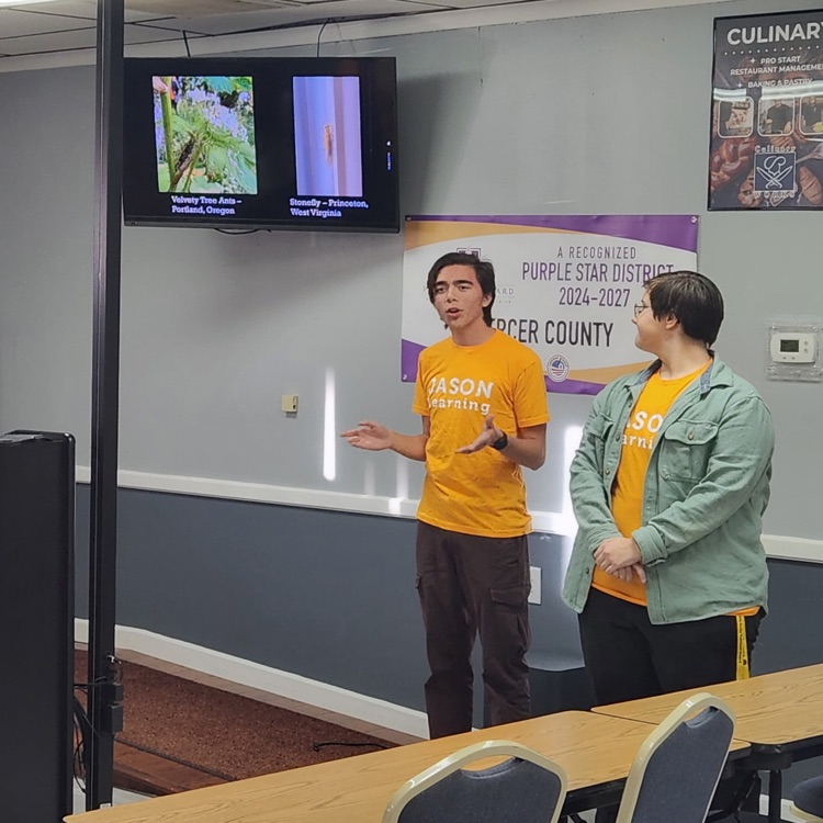 Argonauts presenting to JASON core te