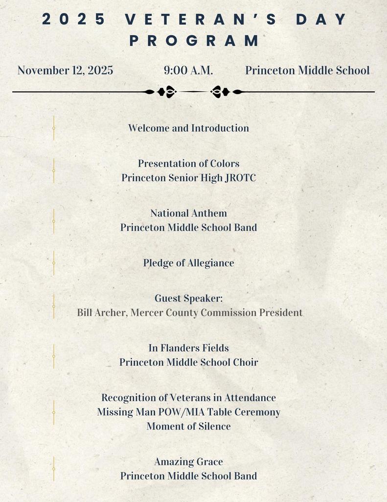 Veteran's Day Program