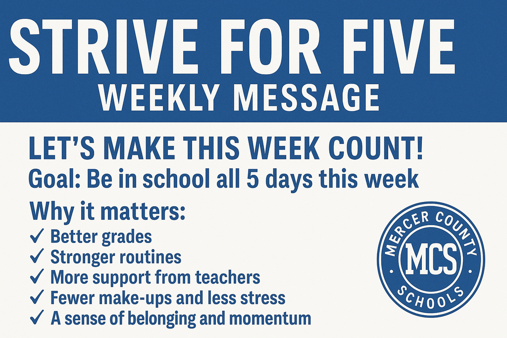 STrive for five-attendance flyer