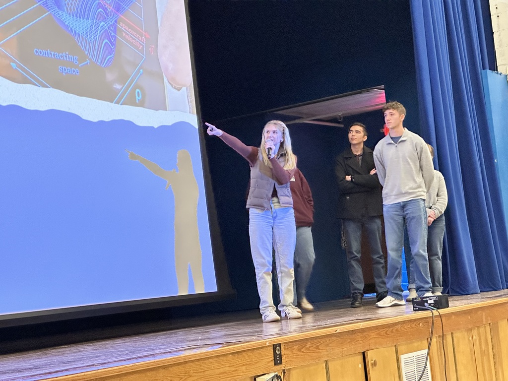 JASON Argonauts presenting at Princeton Middle School and PikeView Middle School to encourage new students to apply for the next expedition
