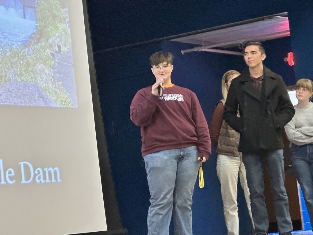 JASON Argonauts presenting at Princeton Middle School and PikeView Middle School to encourage new students to apply for the next expedition