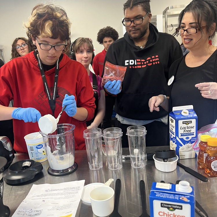 MCTEC Culinary students cooking for Homelessness Awareness month