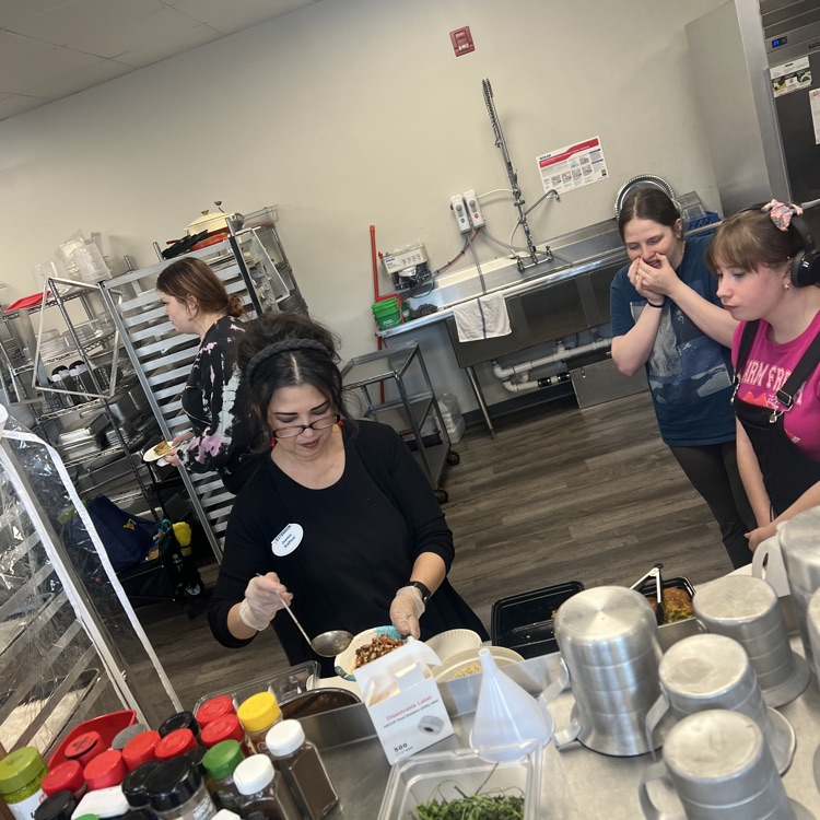 MCTEC Culinary students cooking for Homelessness Awareness month