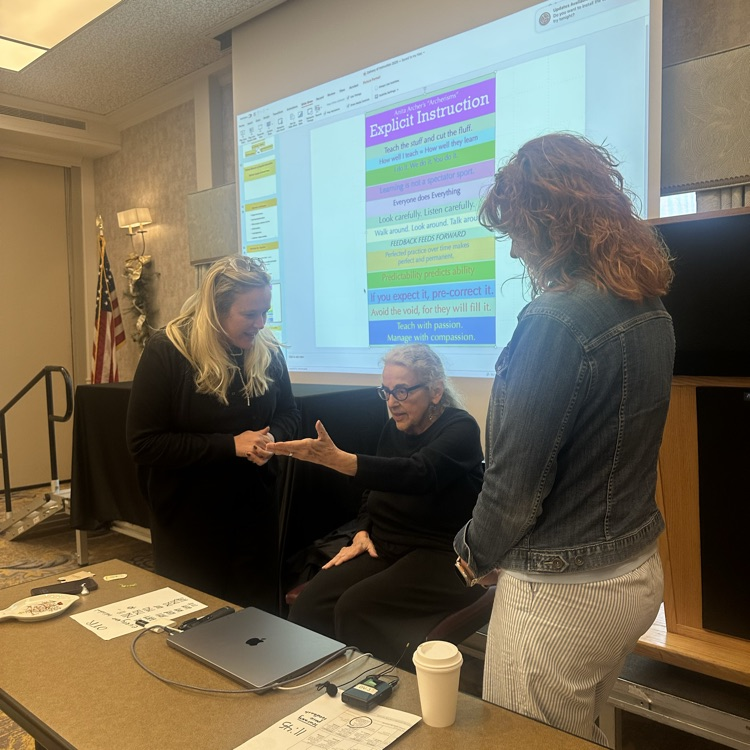 explicit instruction training