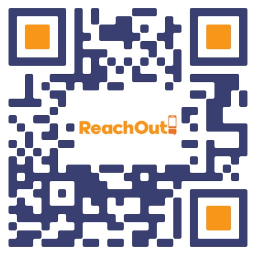 QR code for Reach Out-24/7 counseling for students 