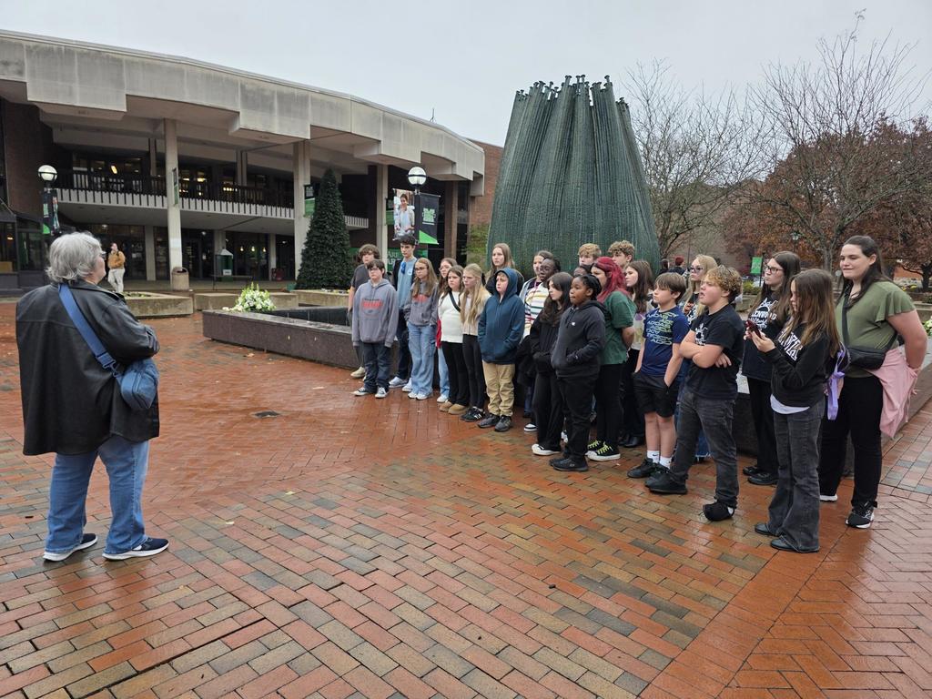 Band students from local middle schools attending Marshall University's Honor Band