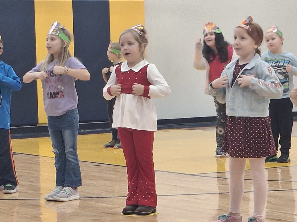 1st Grade did a wonderful job in their Thanksgiving performance!