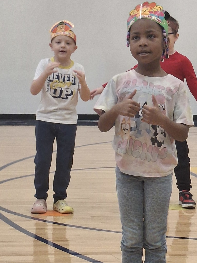 1st Grade did a wonderful job in their Thanksgiving performance!