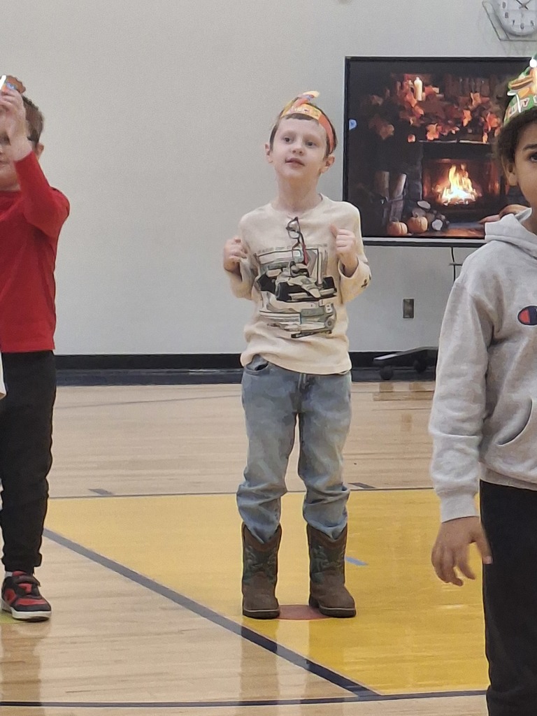 1st Grade did a wonderful job in their Thanksgiving performance!