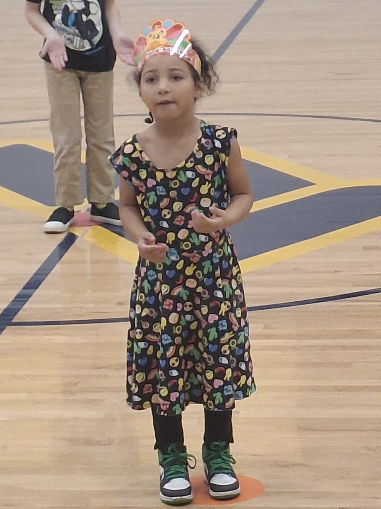 1st Grade did a wonderful job in their Thanksgiving performance!