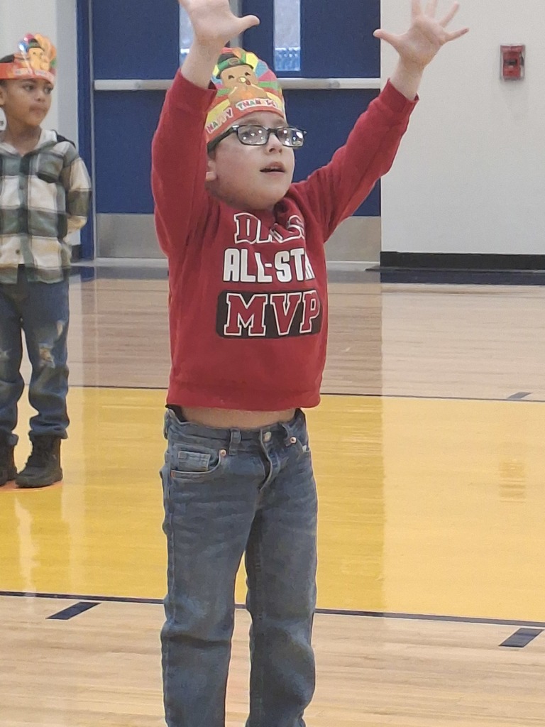 1st Grade did a wonderful job in their Thanksgiving performance!