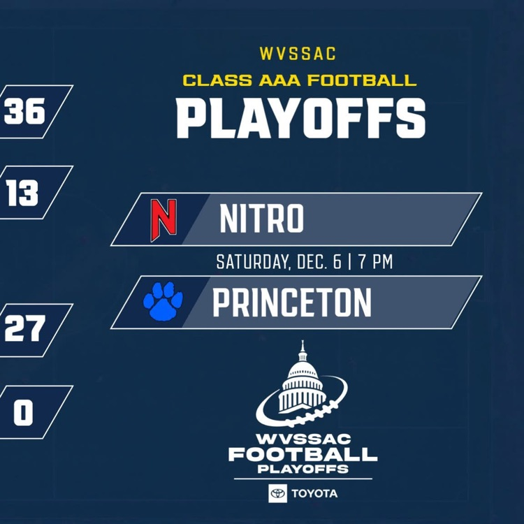 AAA state championship Princeton vs. Nitro