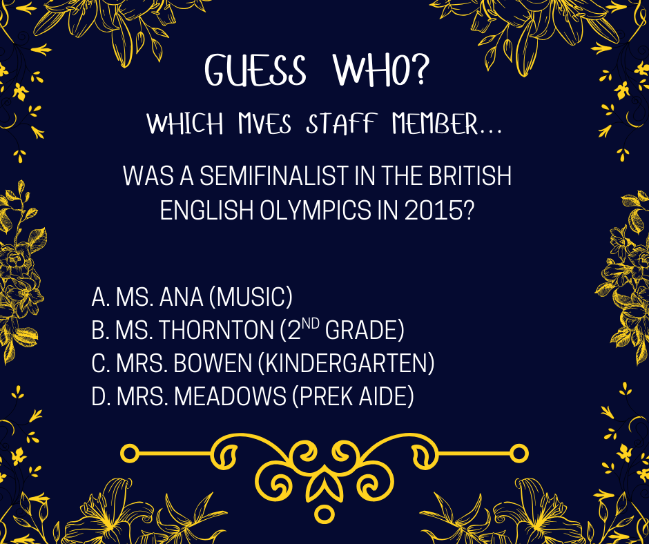 It's a new year and time for a new "Guess Who?" trivia question!  Make your best guess in the comments below. The result will be posted later this week.