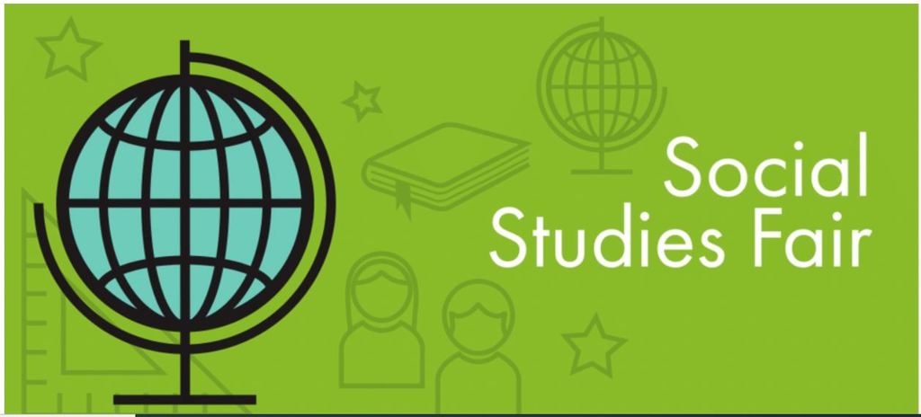 Social Studies Fair permission slips were sent home before break. If your student would like to participate and needs another form, please contact the school or your child's teacher. The school social studies fair is scheduled to take place on January 27, 2026.