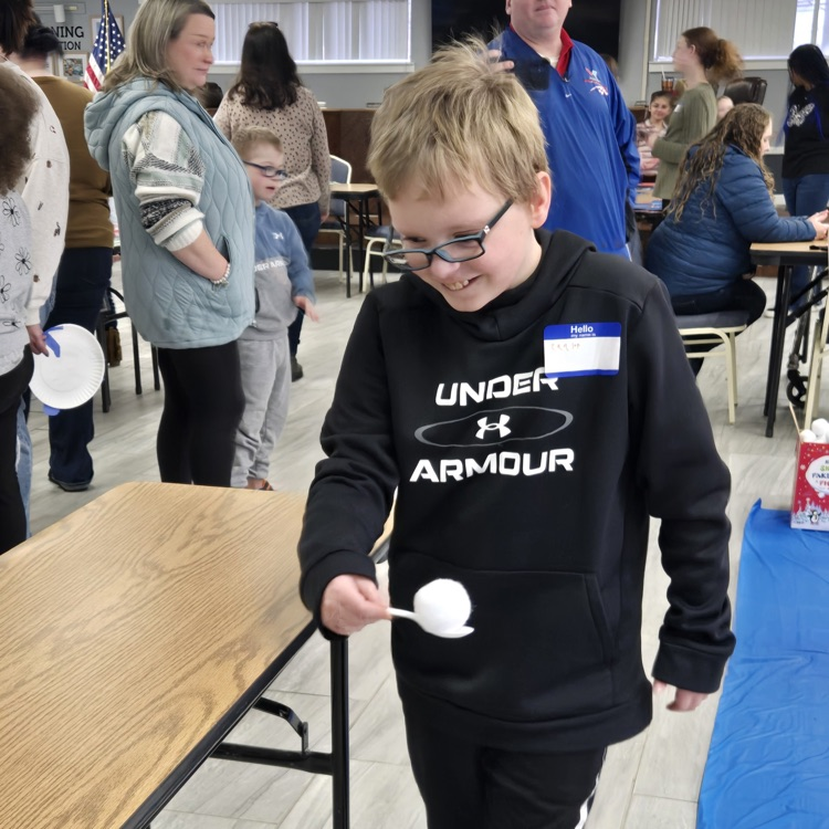 MCPS hearing and vision impaired student party with help from our GROW YOUR OWN students.
