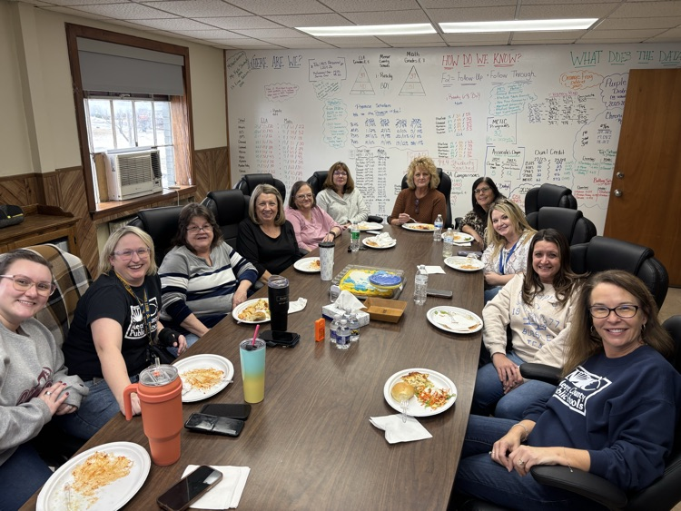 Mercer County Schools Finance Department having a lunch and learn  