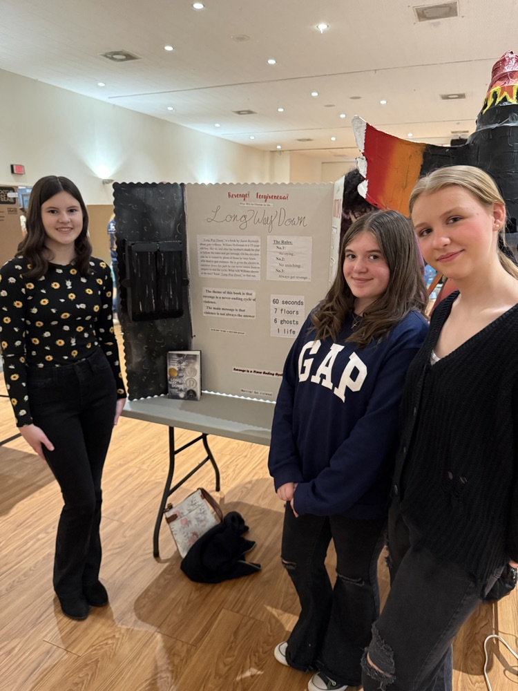 presentation winners for the novel “Long Way Down"