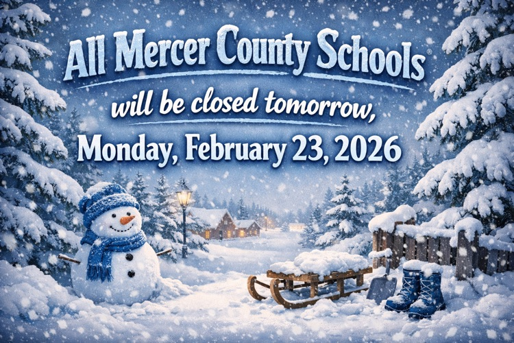 MCPS closed, Monday, February 23, 2026