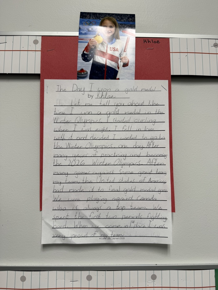 Winning a gold medal in curling 