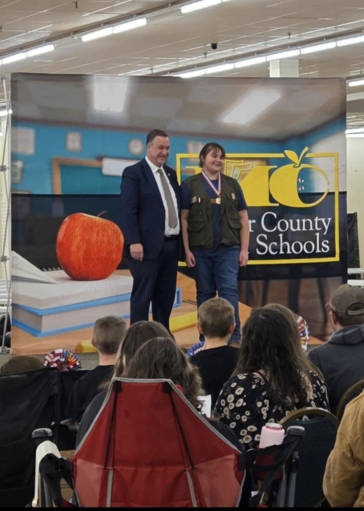 1st Place at Mercer County Social Studies Fair