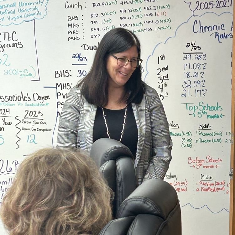 Julienne Smith being recognized as the Central Office Service Person of the Year