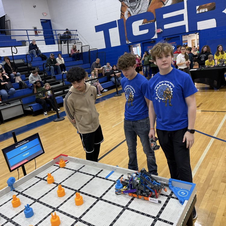 Students at the robotics competition on 2/28/26 at PSHS