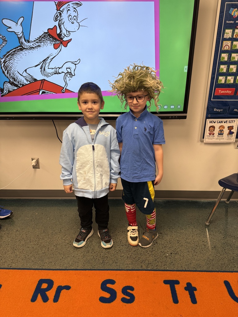 Seuss fun in Mrs. Jones kindergarten