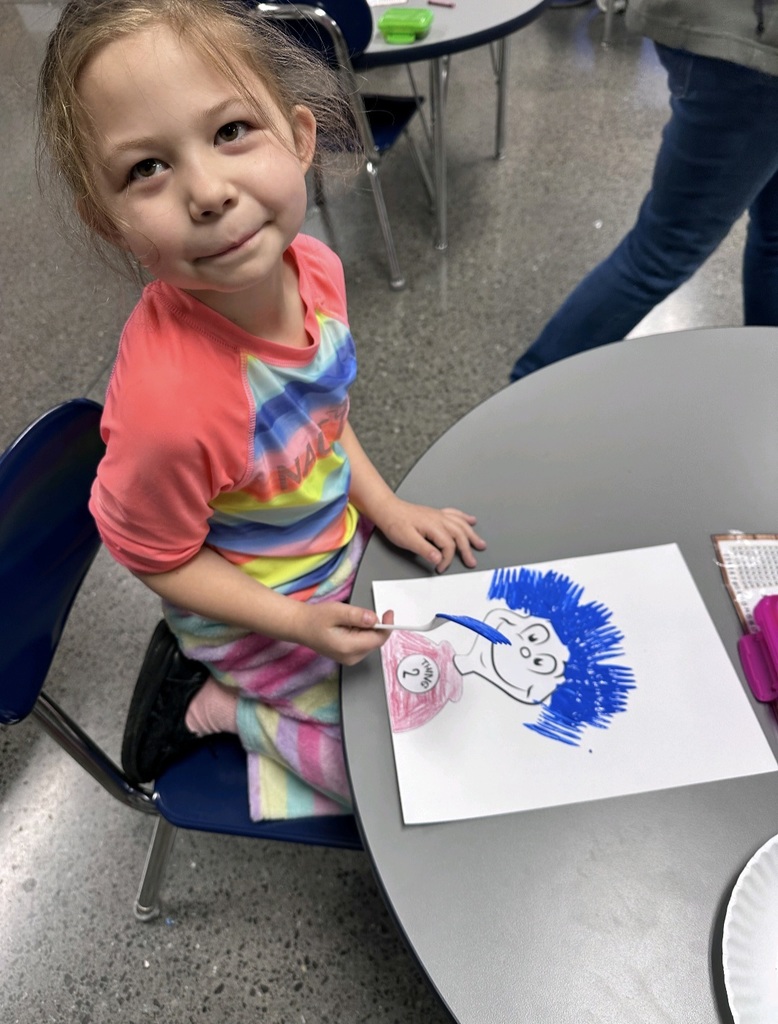 Mrs. Bowen's class had a blast celebrating Dr. Seuss!
