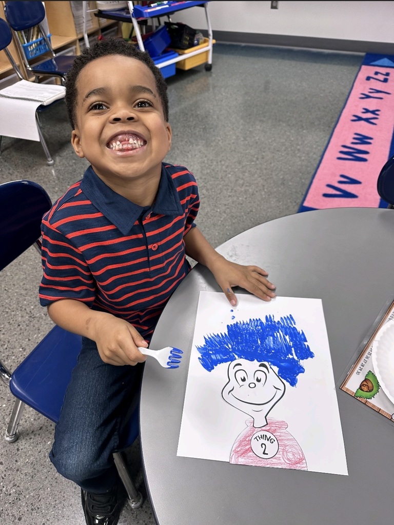 Mrs. Bowen's class had a blast celebrating Dr. Seuss!